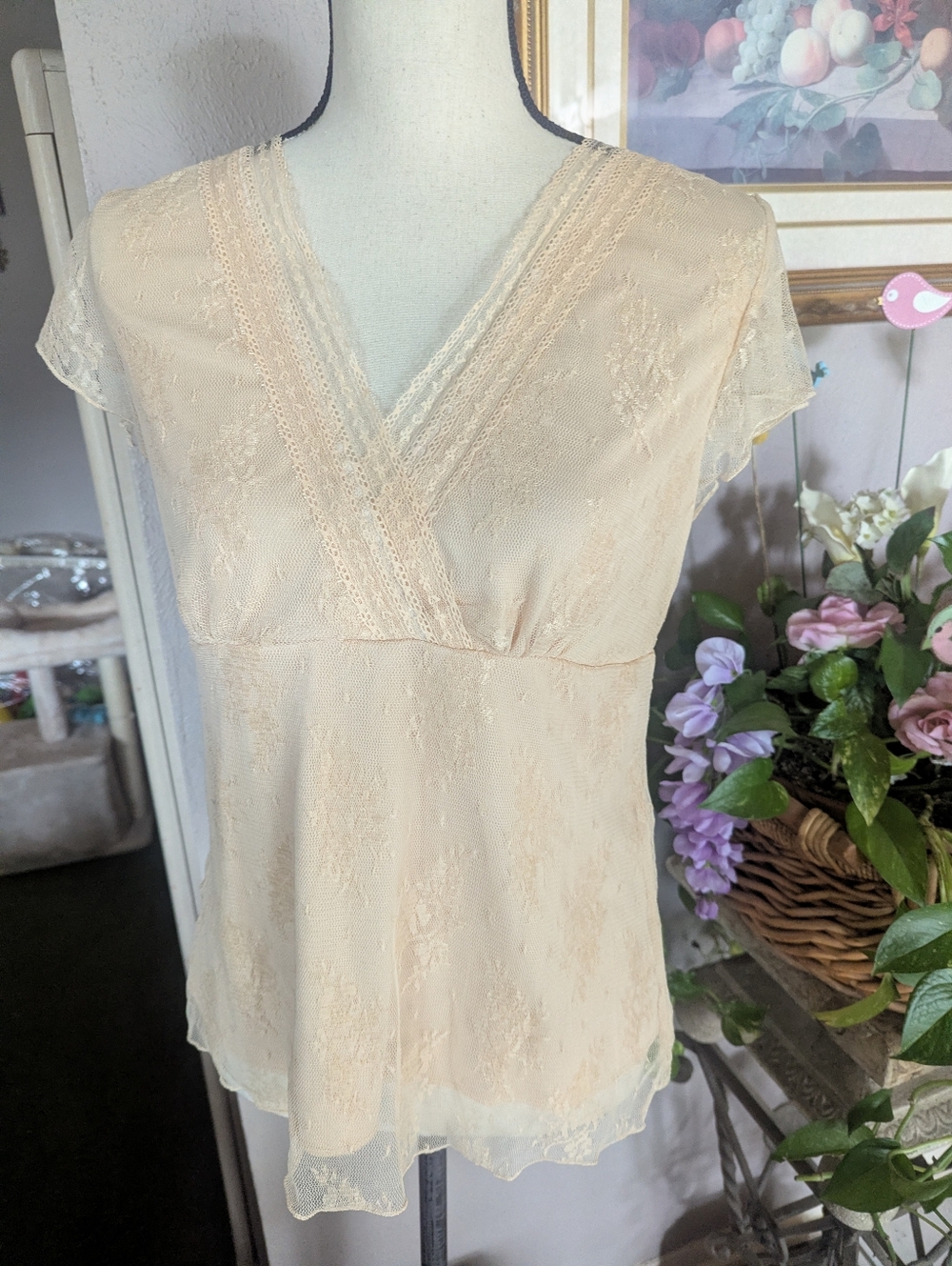 xhilaration ladies baby doll style blouse.